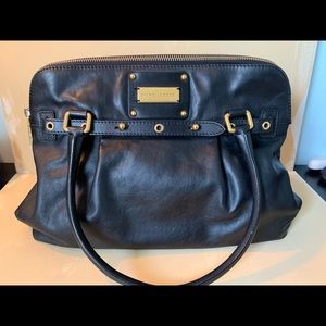 Marc Jacobs Black Leather Satchel